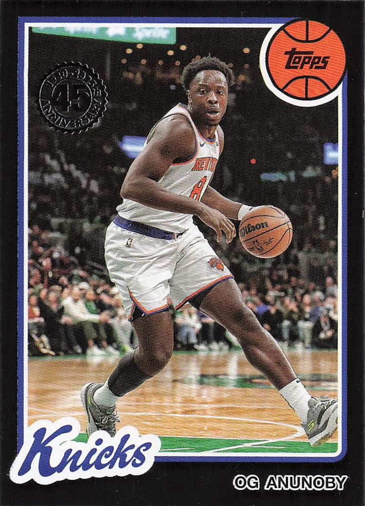 2025-26 Topps Basketball 1980-81 Topps Basketball OG Anunoby #80BK-33