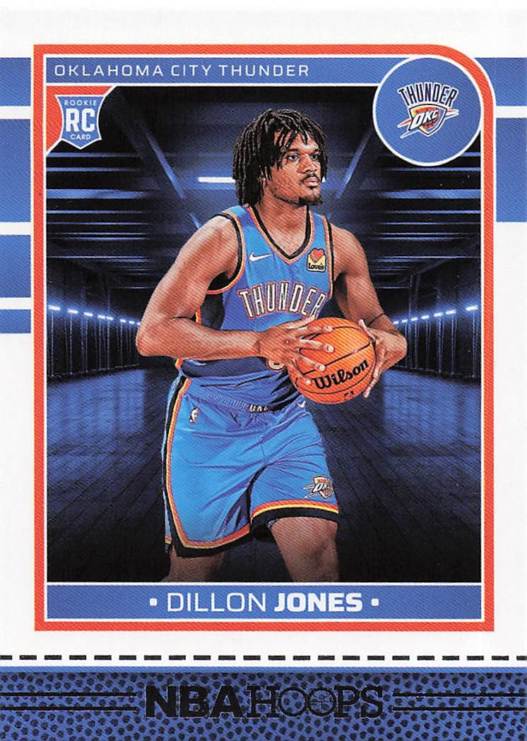 2024-25 Hoops Basketball Dillon Jones #256 RC