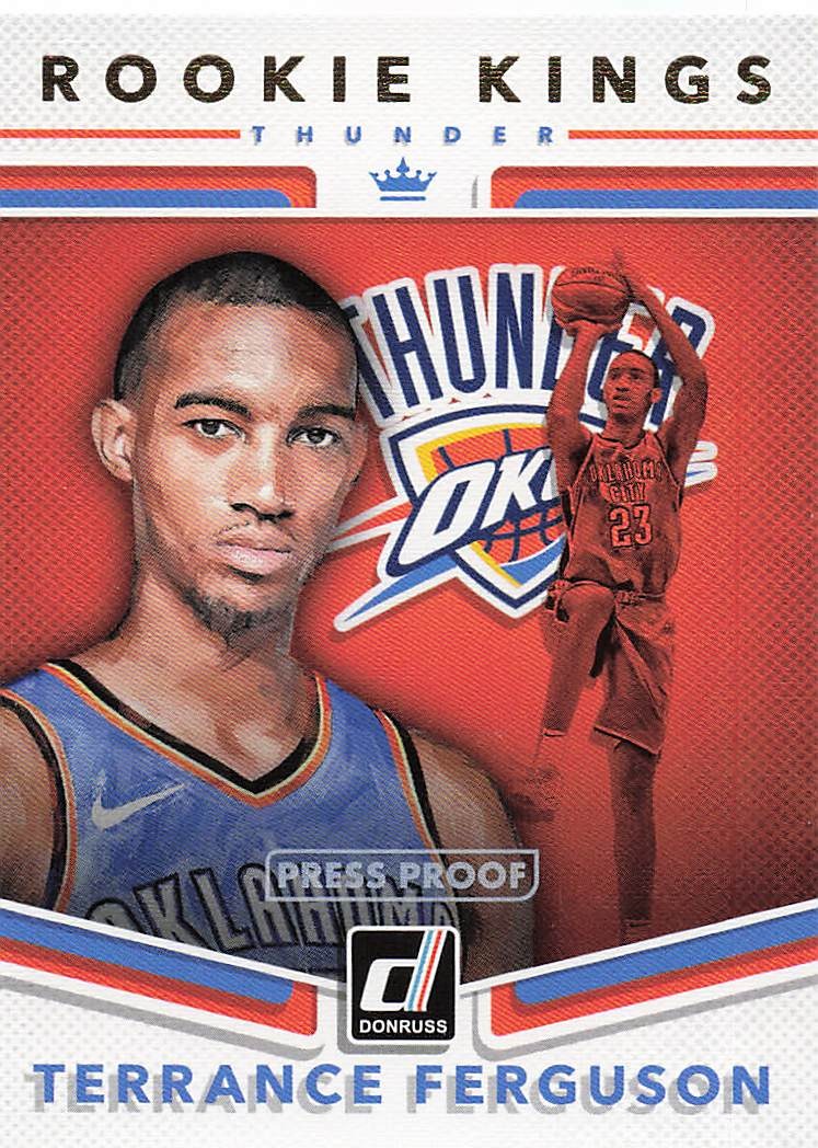 2017-18 Donruss Basketball Rookie Kings Terrance Ferguson #21
