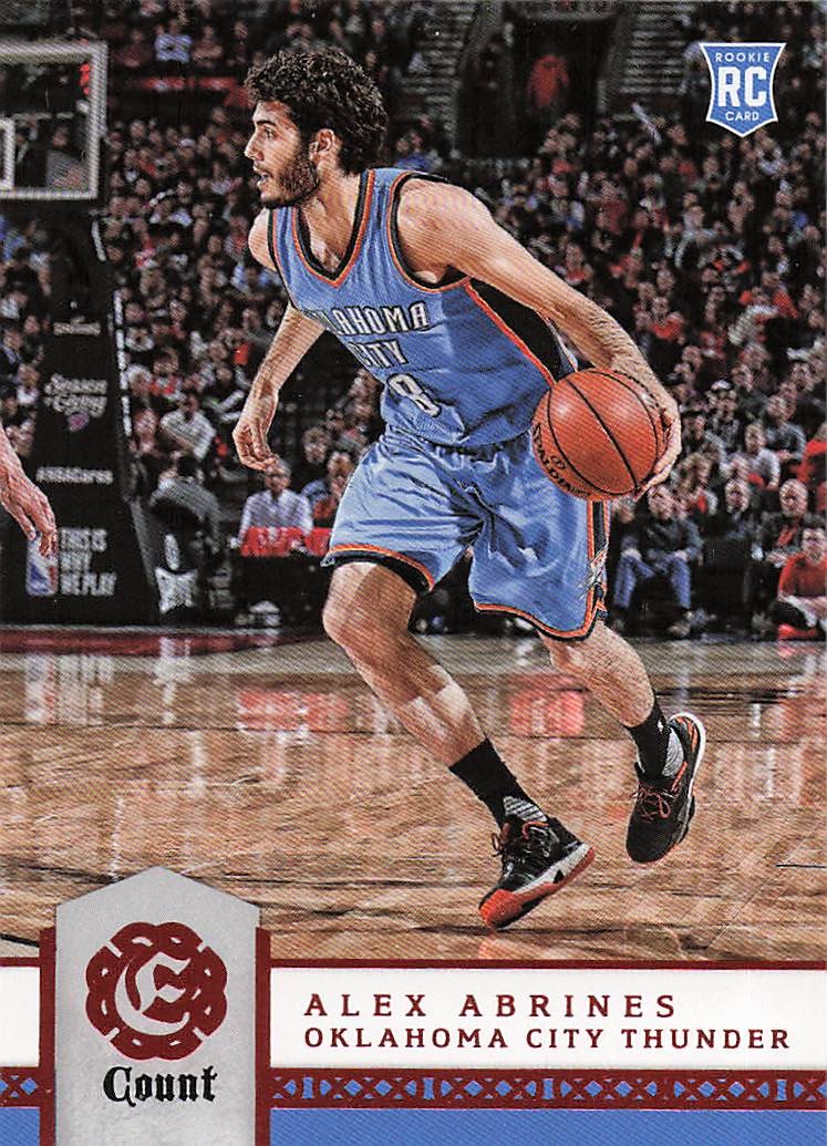 2016-17 Panini Excalibur Basketball Prince Alex Abrines #125 RC