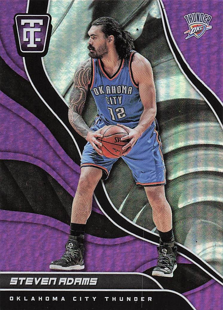2017-18 Panini Totally Certified Basketball Purple Steven Adams #63