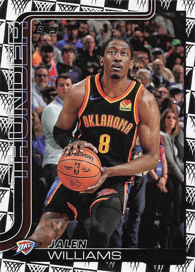 2025-26 Topps Basketball Season Tip Off Jalen Williams #116