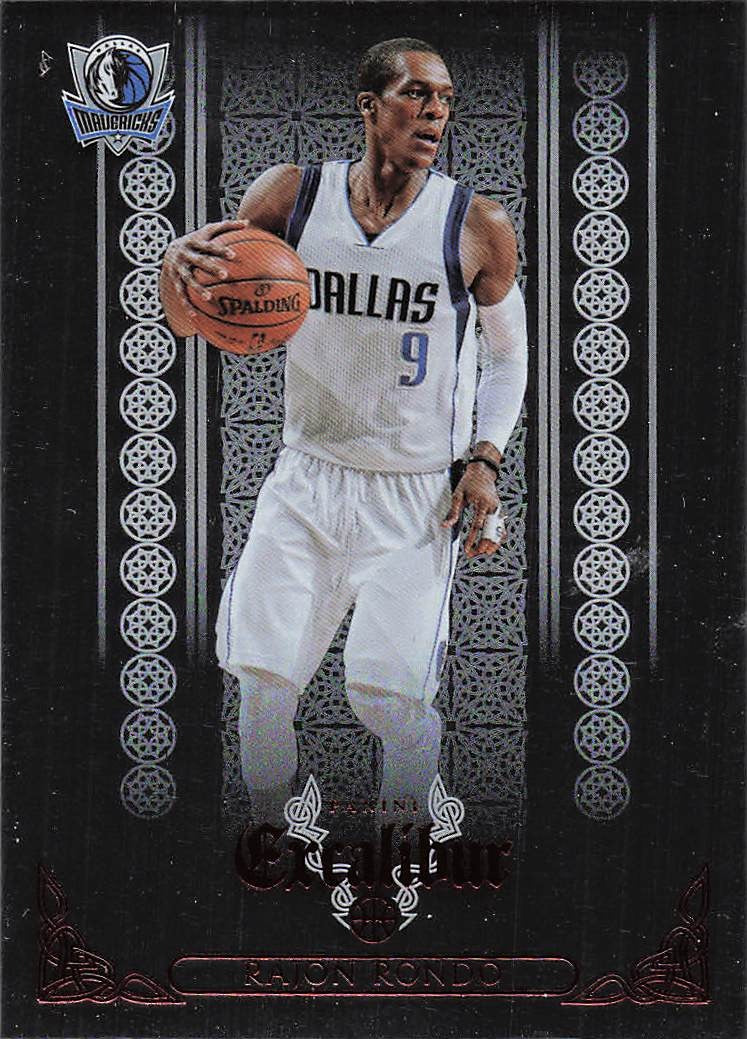 2014-15 Panini Excalibur Basketball Knights Templar Rajon Rondo #45