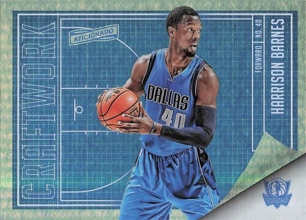 2016-17 Panini Aficionado Basketball Craftwork Harrison Barnes #42