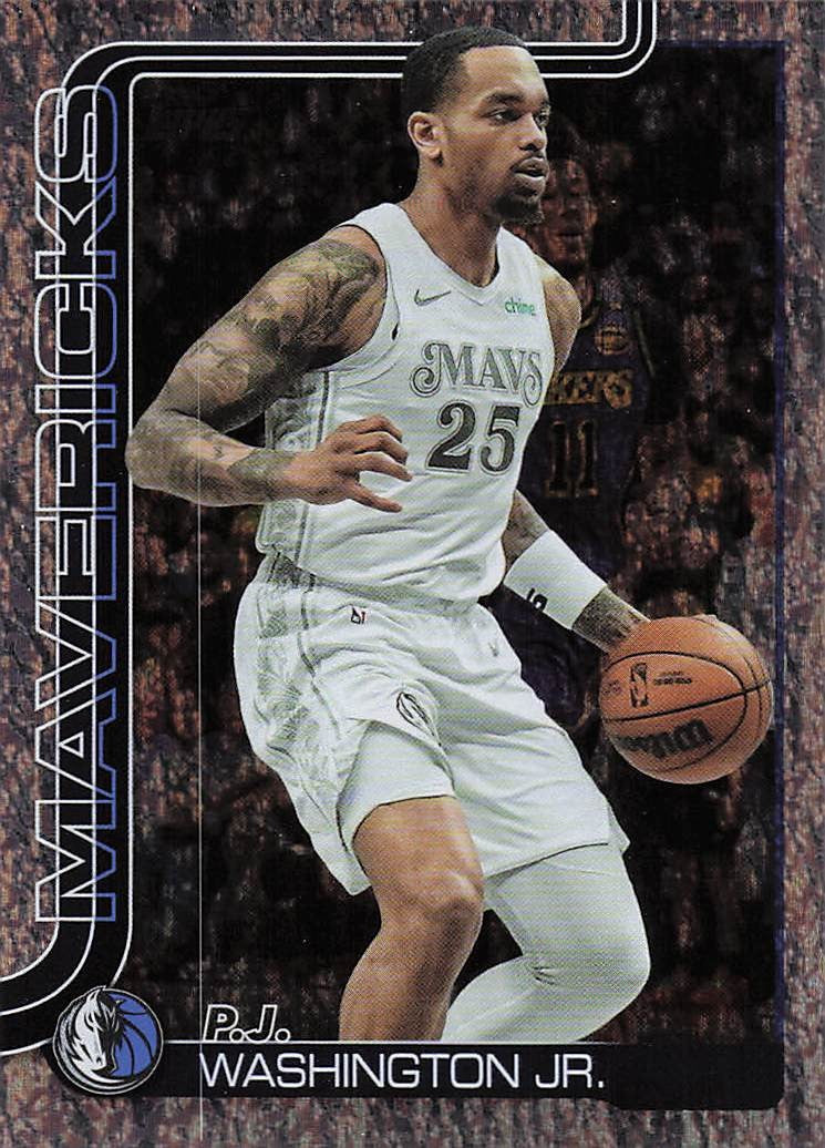 2025-26 Topps Basketball Holo Foil P.J. Washington Jr. #173