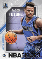 2015-16 Hoops Basketball Faces of the Future Justin Anderson #20