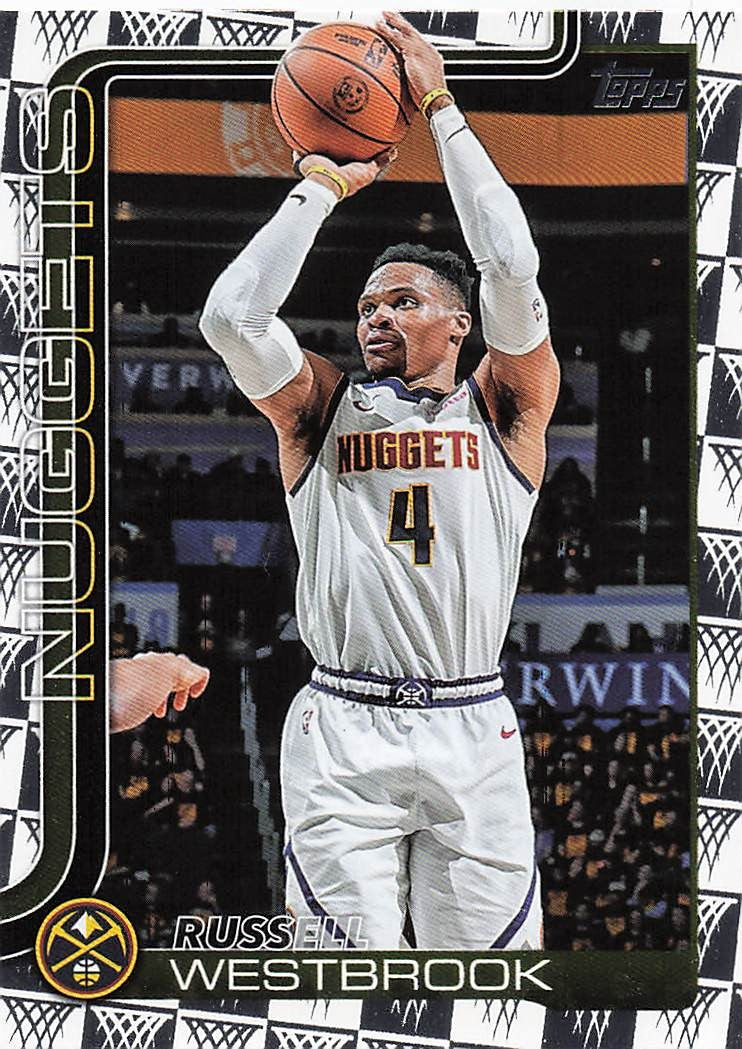 2025-26 Topps Basketball Season Tip Off Russell Westbrook #104