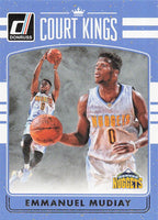 2016-17 Donruss Basketball Court Kings Emmanuel Mudiay #39