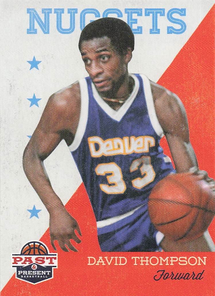 2011-12 Panini Past & Present Basketball David Thompson #96
