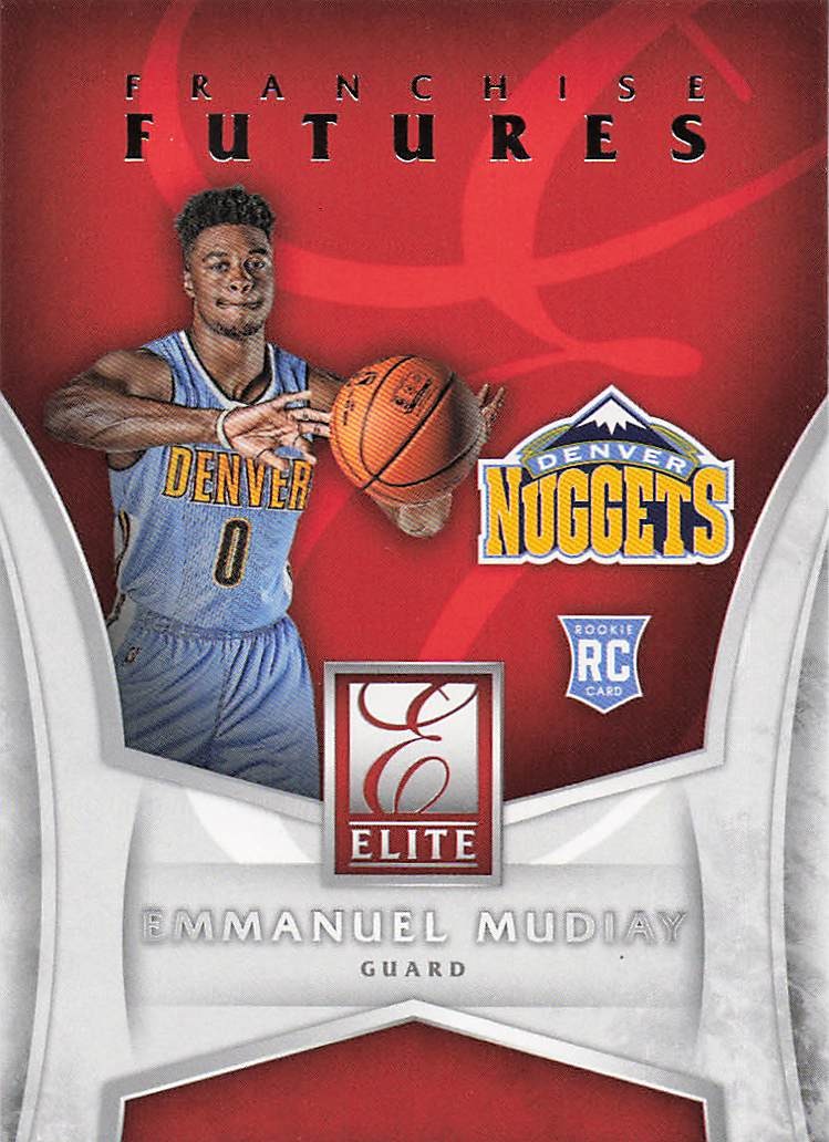 2015-16 Donruss Basketball Elite Franchise Futures Emmanuel Mudiay #7