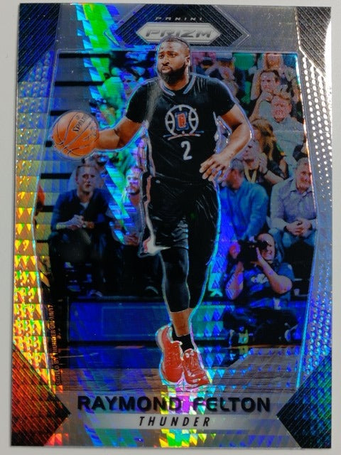 2017-18 Panini Prizm Basketball Prizm Hyper Raymond Felton #269