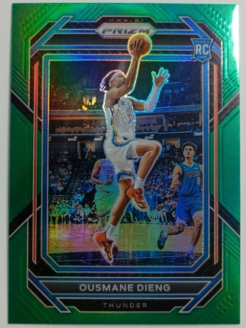 2022-23 Panini Prizm Basketball Prizm Green Ousmane Dieng #224