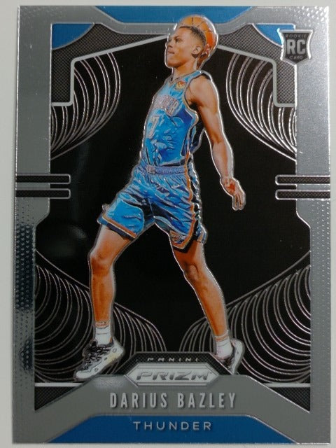 2019-20 Panini Prizm Basketball Darius Bazley #289 RC