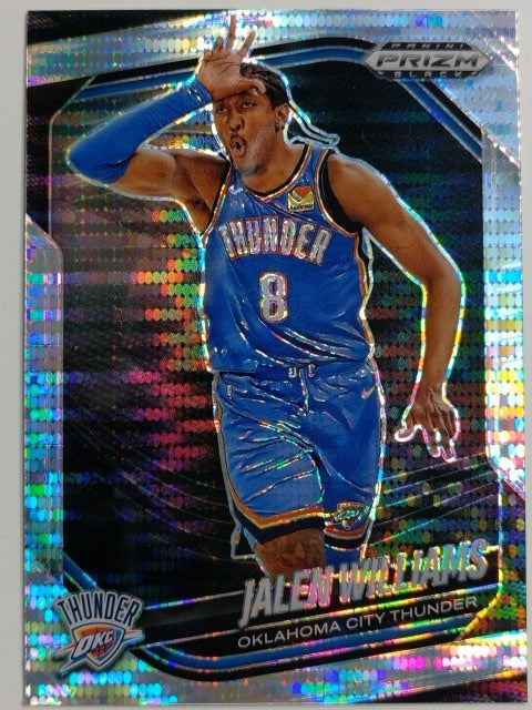 2024-25 Panini Prizm Black Basketball Hyper Prizm Jalen Williams #15