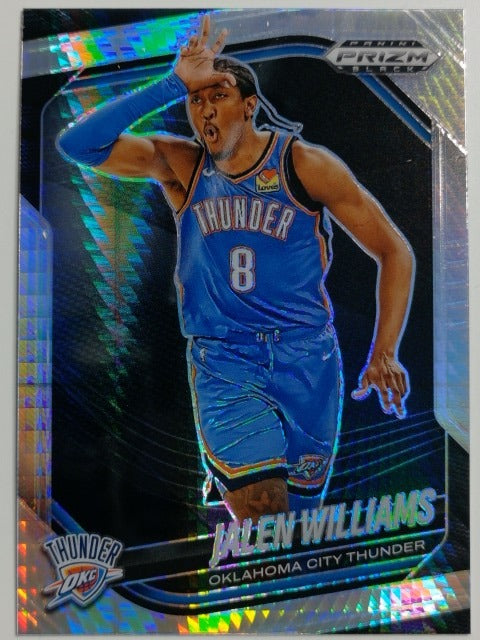 2024-25 Panini Prizm Black Basketball Pulsar Prizm Jalen Williams #15