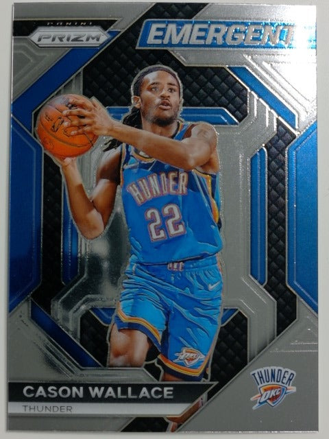 2023-24 Panini Prizm Basketball Emergent Cason Wallace #29