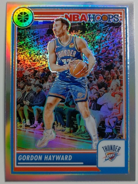 2023-24 Hoops Premium Stock Basketball Silver Prizm Gordon Hayward #263