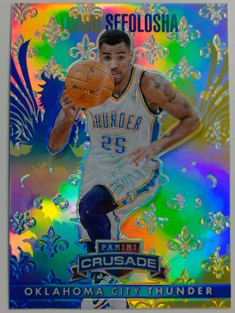 2013-14 Panini Crusade Basketball Crusade Blue Thabo Sefolosha #245