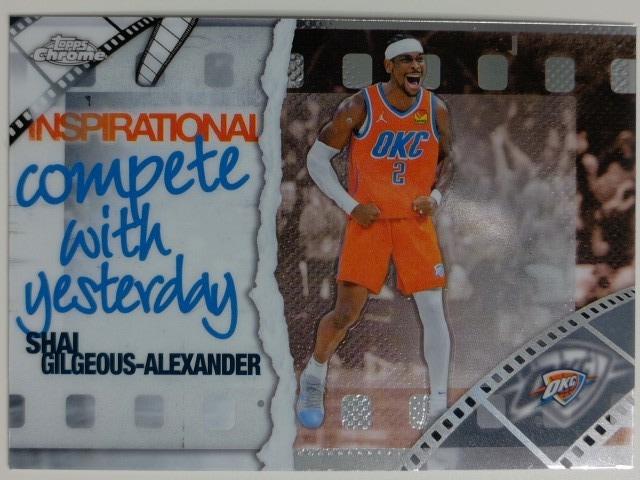 2025-26 Topps Chrome Basketball Inspirational Shai Gilgeous-Alexander #IP-11