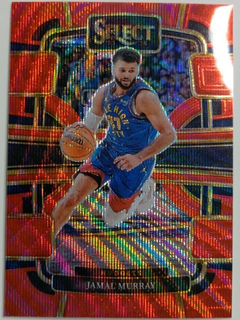2023-24 Panini Select Basketball Red Wave Prizm Jamal Murray #35