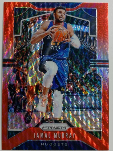 2019-20 Panini Prizm Basketball Prizm Ruby Wave Jamal Murray #83