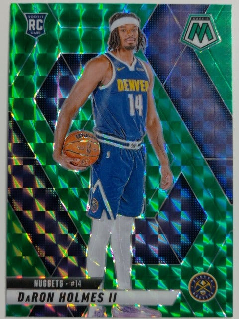 2024-25 Panini Mosaic Basketball Green Mosaic DaRon Holmes II #250 RC