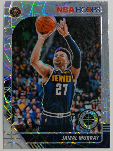 2019-20 Hoops Premium Stock Basketball Prizm Silver Laser Jamal Murray #46