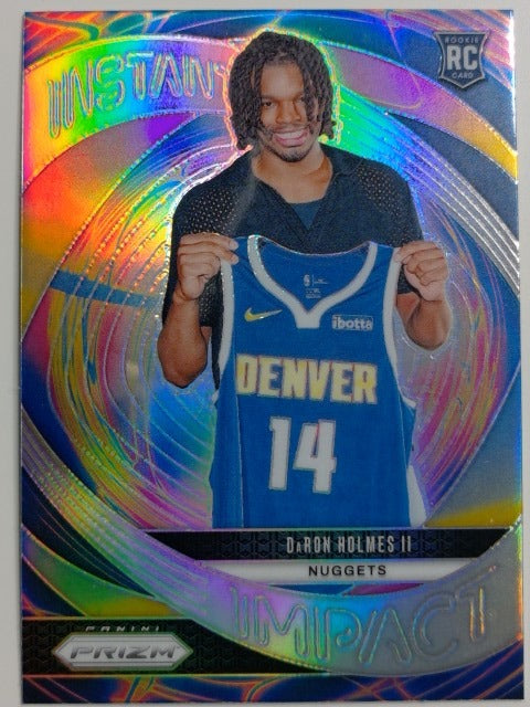 2024-25 Panini Prizm Basketball Instant Impact Prizm Silver DaRon Holmes II #12