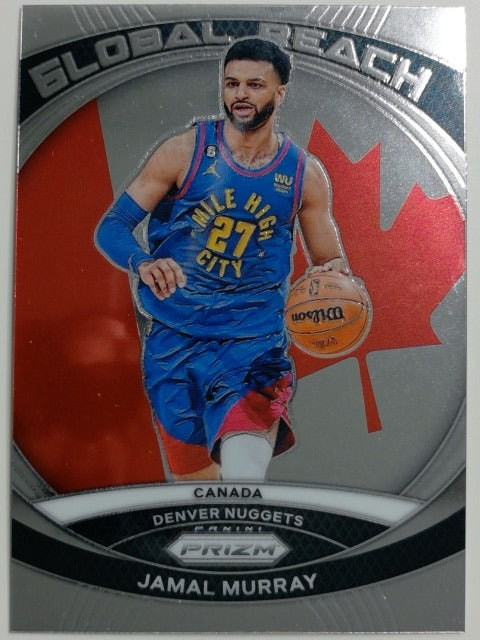 2023-24 Panini Prizm Basketball Global Reach Jamal Murray #9