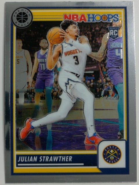 2023-24 Hoops Premium Stock Basketball Julian Strawther #213