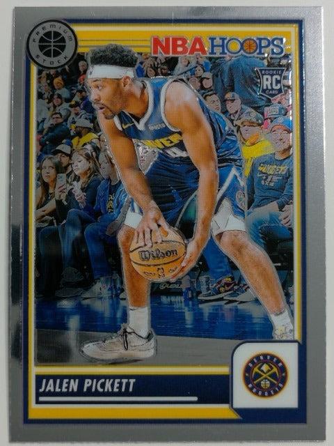 2023-24 Hoops Premium Stock Basketball Jalen Pickett #179
