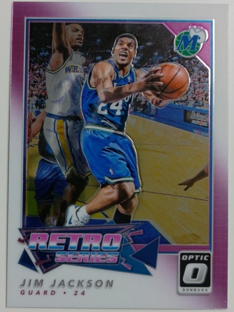 2017-18 Donruss Optic Basketball Retro Series Jim Jackson #11