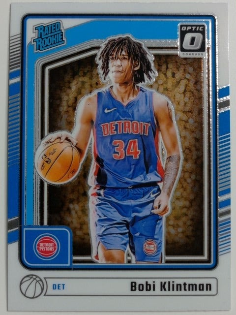 2024-25 Donruss Optic Basketball Bobi Klintman #289 RC