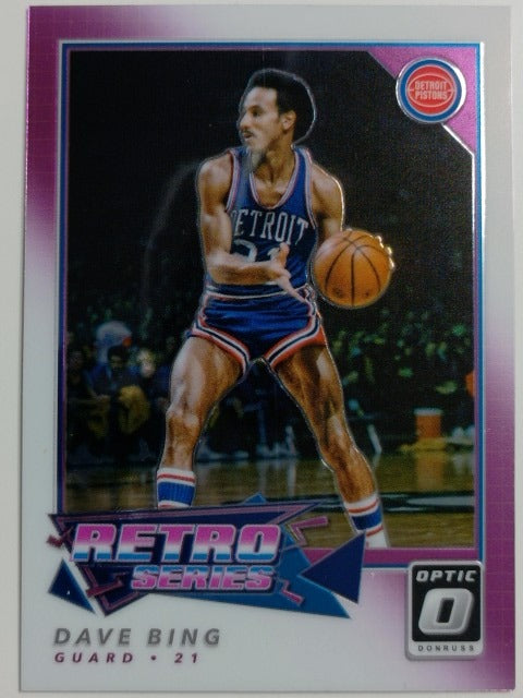 2017-18 Donruss Optic Basketball Retro Series Dave Bing #16