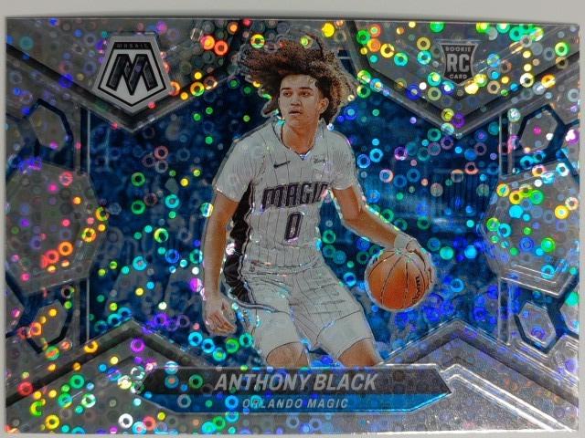 2023-24 Panini Mosaic Basketball Fast Break Silver Anthony Black #225 RC