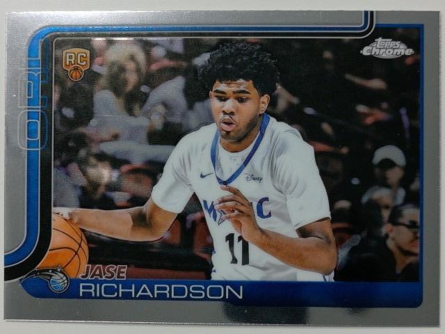 2025-26 Topps Chrome Basketball Jase Richardson #275 RC