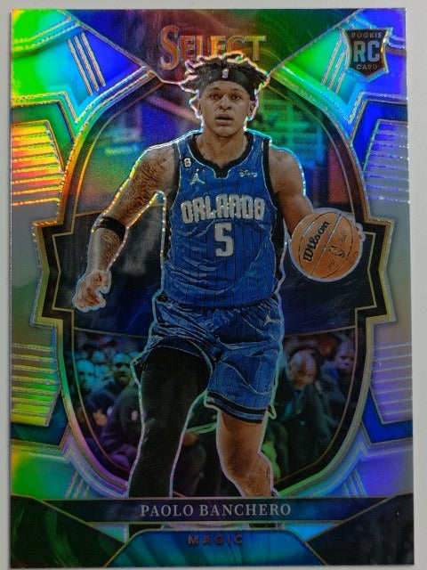 2022-23 Panini Select Basketball Silver Prizm Paolo Banchero #72 RC