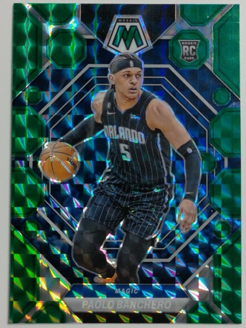 2022-23 Panini Mosaic Basketball Green Paolo Banchero #231 RC