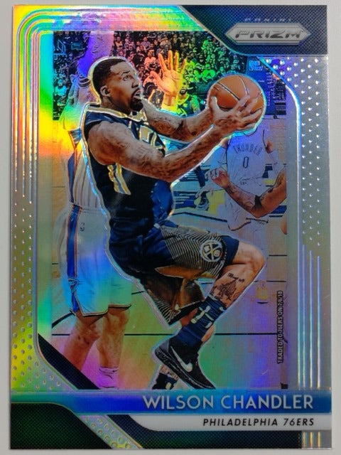 2018-19 Panini Prizm Basketball Prizm Silver Wilson Chandler #249