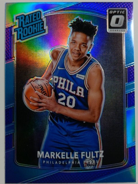 2017-18 Donruss Optic Basketball Purple Markelle Fultz #200 RC