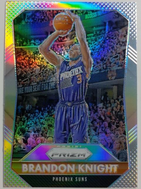 2015-16 Panini Prizm Basketball Silver Prizm Brandon Knight #89