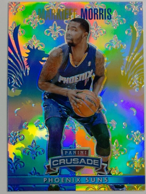 2013-14 Panini Crusade Basketball Crusade Blue Markieff Morris #287