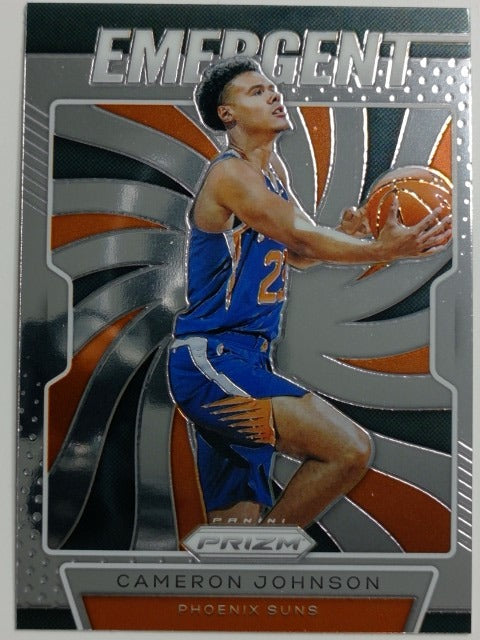 2019-20 Panini Prizm Basketball Emergent Cameron Johnson #13