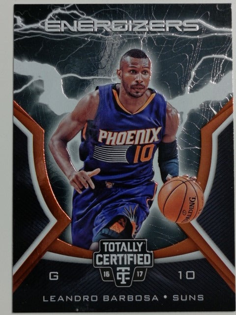2016-17 Panini Totally Certified Basketball Energizers Leandro Barbosa #7
