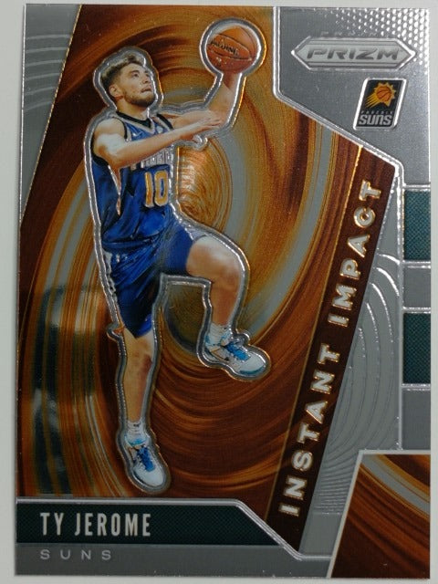 2019-20 Panini Prizm Basketball Instant Impact Ty Jerome #9