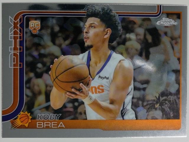 2025-26 Topps Chrome Basketball Koby Brea #292 RC