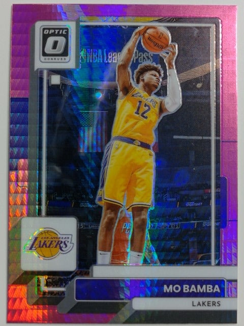 2022-23 Donruss Optic Basketball Hyper Pink Mo Bamba #153