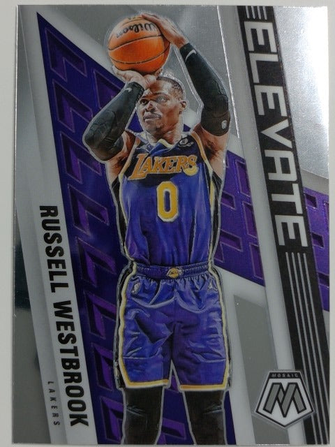 2021-22 Panini Mosaic Basketball Elevate Russell Westbrook #22