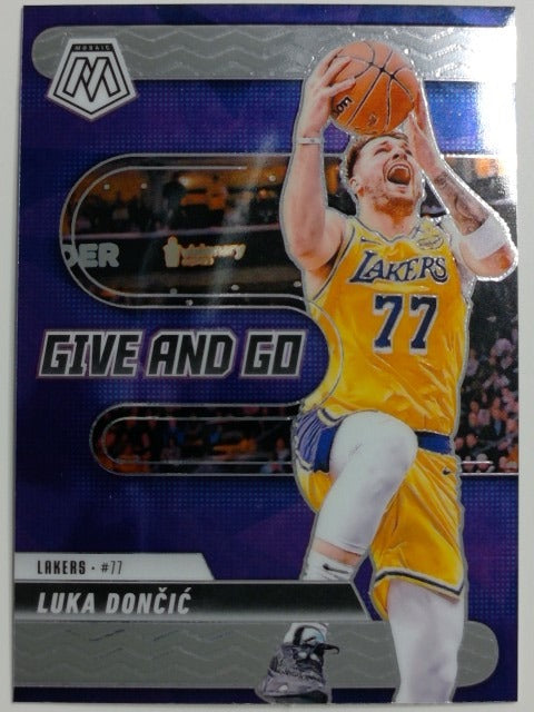 2024-25 Panini Mosaic Basketball Give and Go Luka Doncic #4