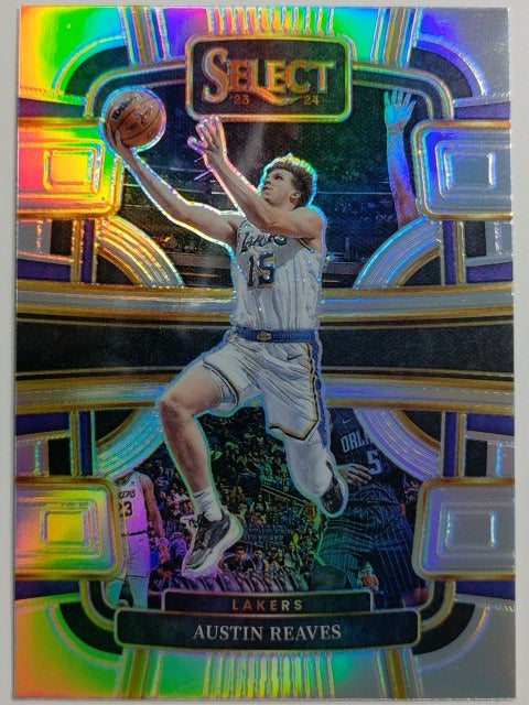 2023-24 Panini Select Basketball Silver Prizm Austin Reaves #52